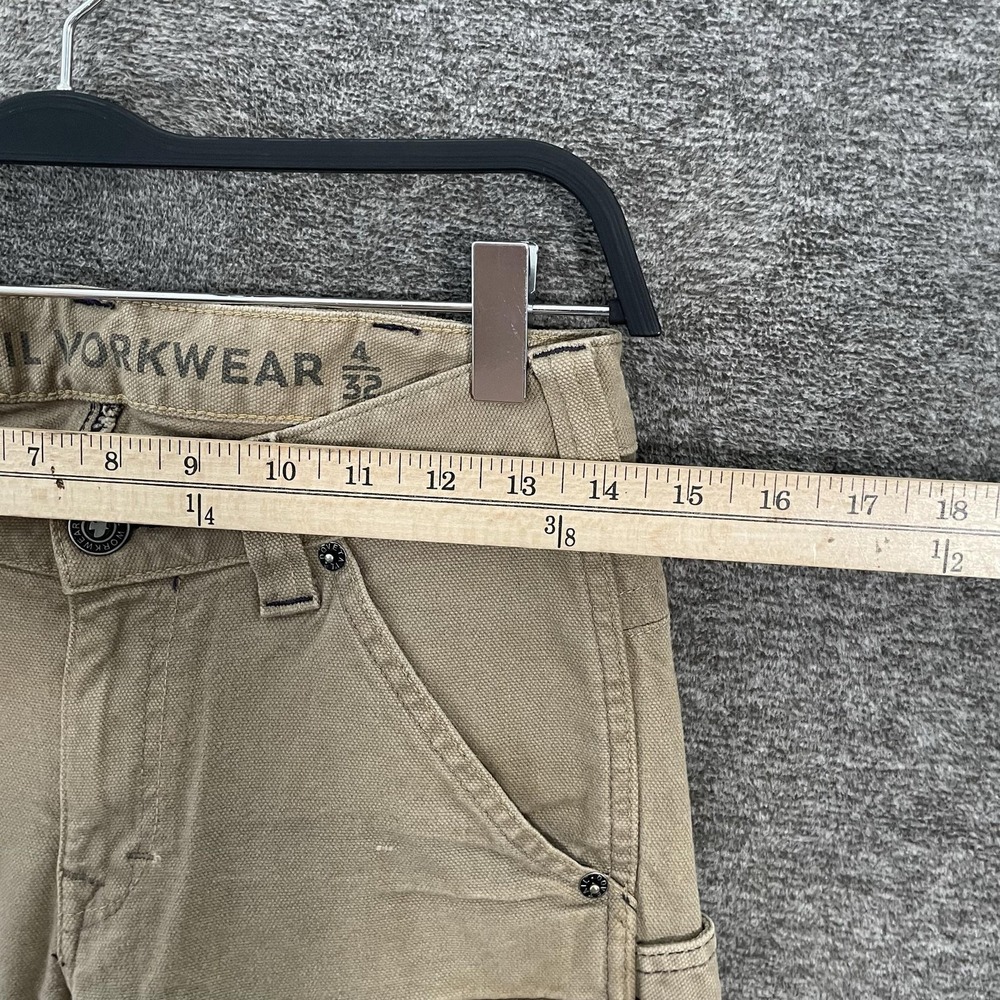 Dovetail Workwear Pants Women 4 Brown Britt Utility Carpenter Canvas Double Knee - Picture 6 of 15